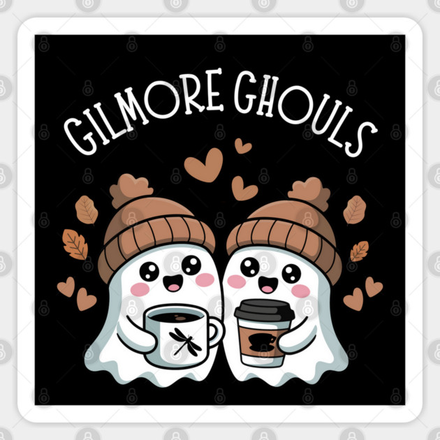 Gilmore Ghouls Sticker by Stars Hollow Mercantile