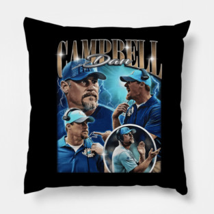 Vintage Dan Campbell Bootleg Pillow