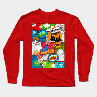 Comics Long Sleeve T-Shirt