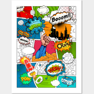 Comics Posters and Art