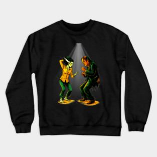 Pulp Frankenstein Halloween Showdown Crewneck Sweatshirt