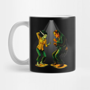 Pulp Frankenstein Halloween Showdown Mug