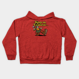 Viking Keep on Explorin...' Kids Hoodie