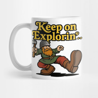Viking Keep on Explorin...' Mug