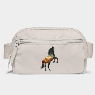 Wild Horse Mustang Plains Double Exposure Nature Bag