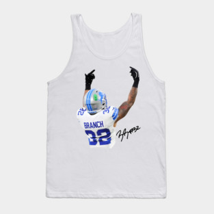 Brian Branch Middle Finger Tank Top