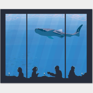 Dinner by The Shark Posters and Art