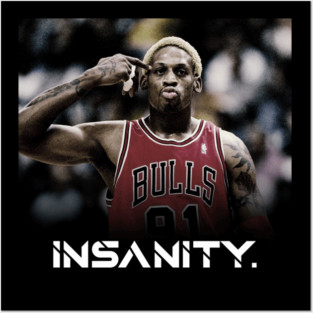 Dennis-Rodman Posters and Art