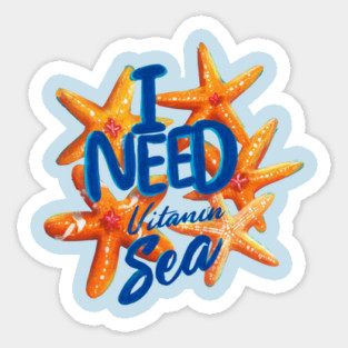 Vitamin Sea Starfish Sticker