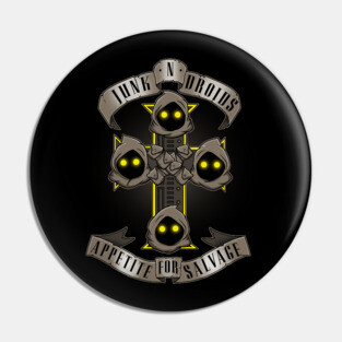 Junk N' Droids Pin