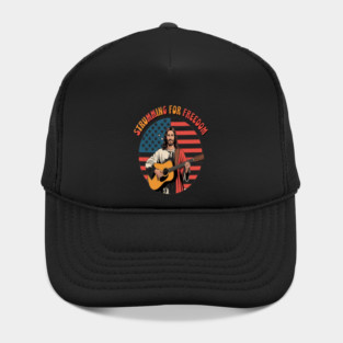 Strumming For Freedom Melodies Of Faith And Liberty Jesus Rocks Hat