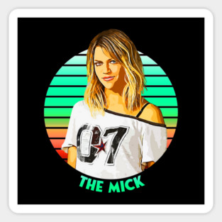 Sunset Stripes Series // The Mick Sticker