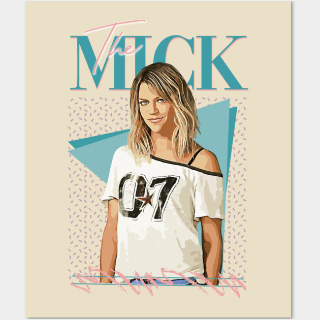 Vapor Pop 90s // The Mick Wall Art by Tv Moments