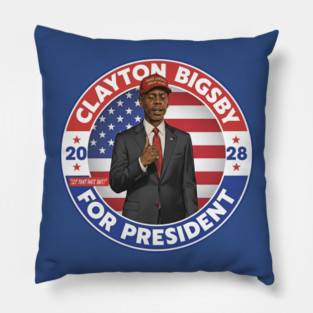Clayton Bigsby For President 2028 Pillow