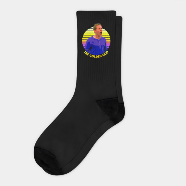 Sunset Stripes Series // Golden God Socks by Tv Moments