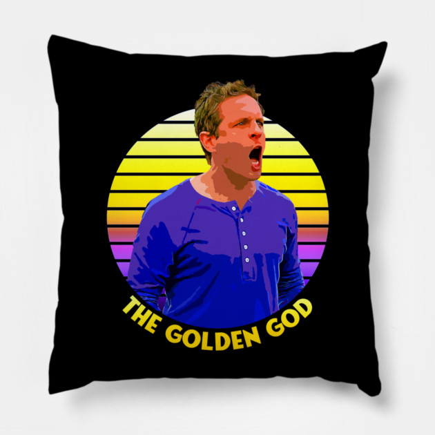 Sunset Stripes Series // Golden God Pillow by Tv Moments