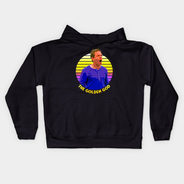 Sunset Stripes Series // Golden God Kids Hoodie by Tv Moments