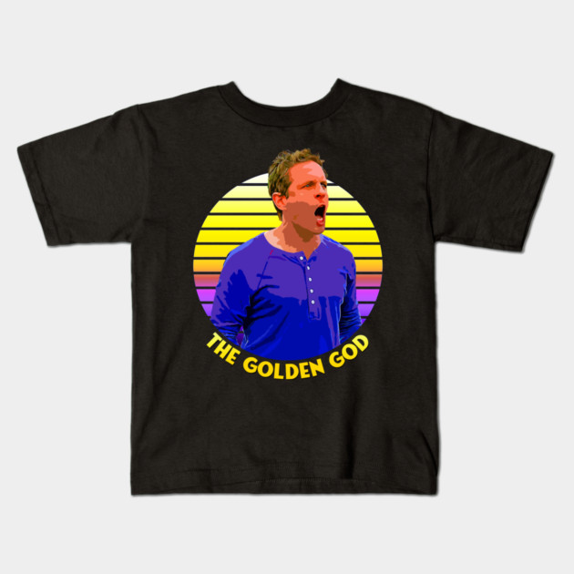 Sunset Stripes Series // Golden God Kids T-Shirt by Tv Moments