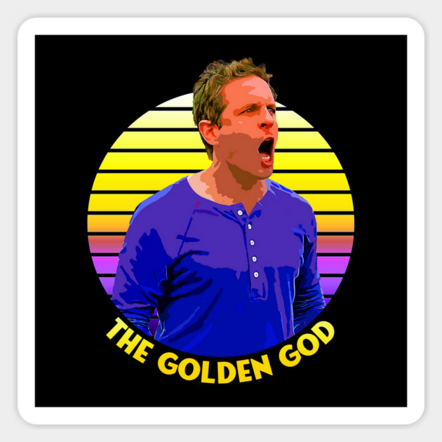 Sunset Stripes Series // Golden God Magnet by Tv Moments