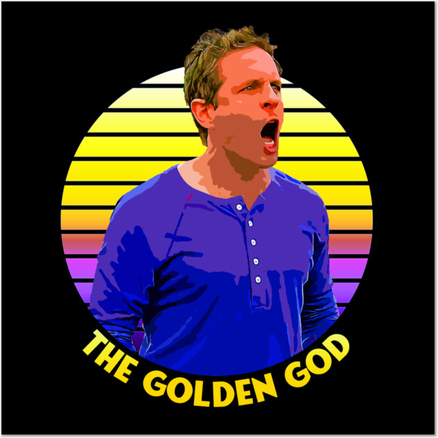 Sunset Stripes Series // Golden God Wall Art by Tv Moments