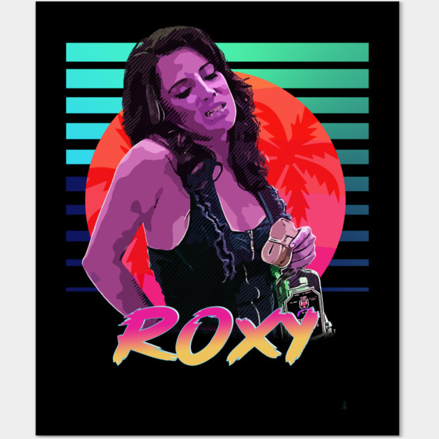 Neon Dreams Series // Roxy Wall Art by Tv Moments