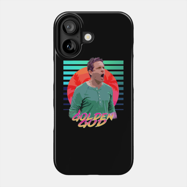 Neon Dreams Series // Golden God Phone Case by Tv Moments