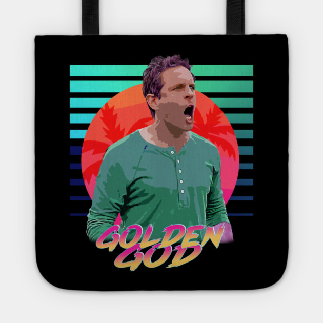 Neon Dreams Series // Golden God Tote by Tv Moments