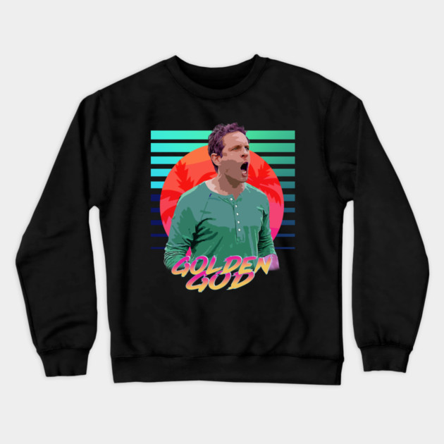 Neon Dreams Series // Golden God Crewneck Sweatshirt by Tv Moments