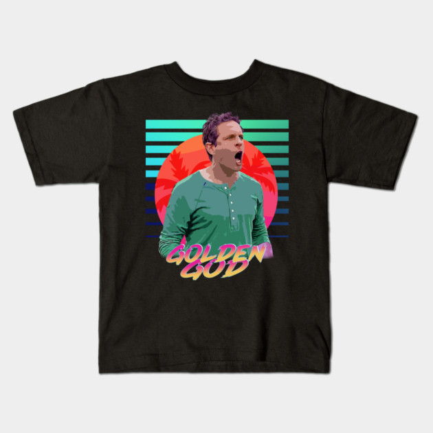 Neon Dreams Series // Golden God Kids T-Shirt by Tv Moments