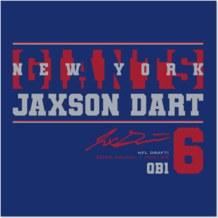 Jaxson Dart / Giants Posters and Art
