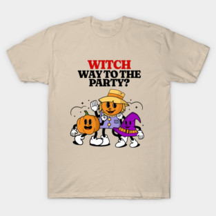 Witch Way To The Party? T-Shirt