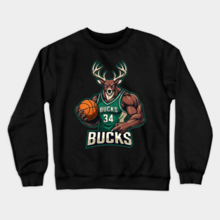 Milwaukee Basketball Crewneck Sweatshirt