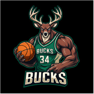 Milwaukee Basketball Posters and Art