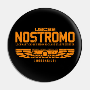 ALIEN inspired NOSTROMO sci-fi horror Pin