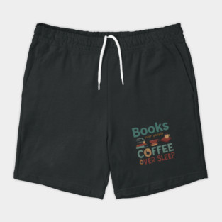 Books People Coffee Sleep Shorts