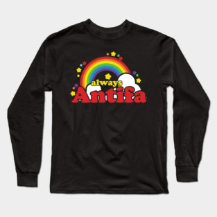 always antifa kawaii Long Sleeve T-Shirt