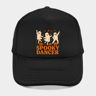 Spooky Dancer Ghost Halloween Costume Graphic Hat