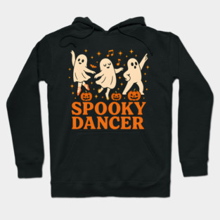 Spooky Dancer Ghost Halloween Costume Graphic Hoodie