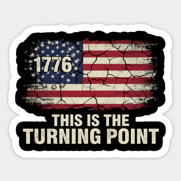 This-Is-The-Turning-Point Sticker by ArtistTee ⭐⭐⭐⭐⭐