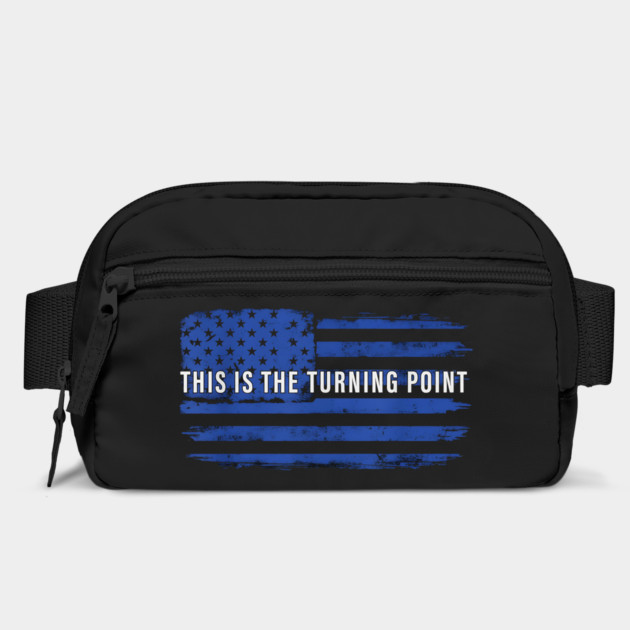 This Is The Turning Point USA Flag – Blue Distressed Patriotic Tee by ArtistTee ⭐⭐⭐⭐⭐