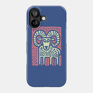 Aries Ram Zodiac | Babylonian Astrology Symbol Phone Case