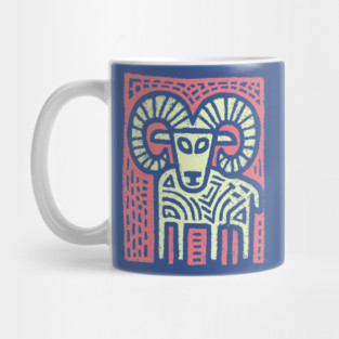 Aries Ram Zodiac | Babylonian Astrology Symbol Mug