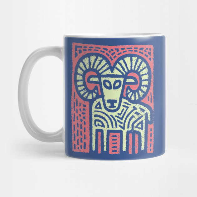 Aries Ram Zodiac | Babylonian Astrology Symbol by TuncGK