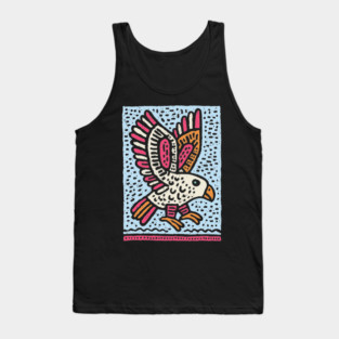 Whimsical Eaglet | Brave Fledgling Graphic Tank Top