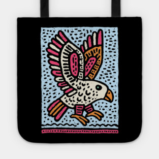 Whimsical Eaglet | Brave Fledgling Graphic Tote
