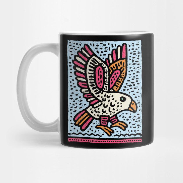 Whimsical Eaglet | Brave Fledgling Graphic by TuncGK