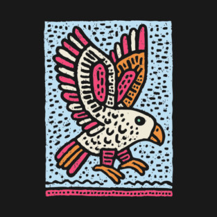Whimsical Eaglet | Brave Fledgling Graphic T-Shirt