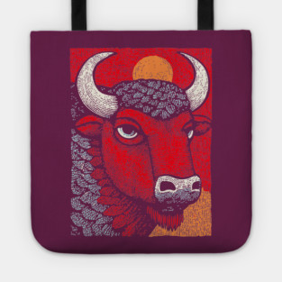 Sacred White Buffalo | The Great Spirit Animal Tote