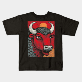 Sacred White Buffalo | The Great Spirit Animal Kids T-Shirt