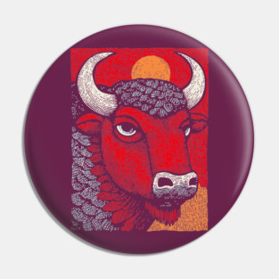 Sacred White Buffalo | The Great Spirit Animal Pin